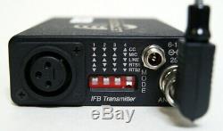 Used Lectrosonics T4 IFB Transmitter & R1a Receiver Block 21