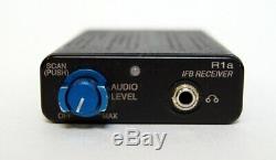 Used Lectrosonics T4 IFB Transmitter & R1a Receiver Block 21