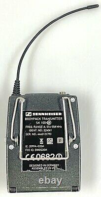 Used Sennheiser ew 100 G3 A Range, Wireless Receiver & Bodypack Transmitter