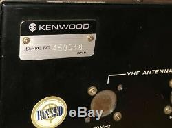 VINTAGE -KENWOOD T-599A Ham Radio HF 80-10 Transmitter & R-599A Receiver
