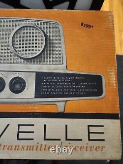 VINTAGE Remco CARAVELLE RADIO TRANSMITTER RECEIVER In Original Box