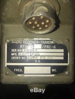 VINTAGE Vietnam War RT-196 Radio Receiver- Transmitter