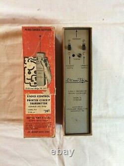 VTG 1953 Citizen-Ship Radio Corp. RC Transmitter (FLX)/Receiver (PLR) 27.255 mc