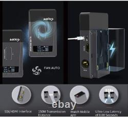 Vaxis ATOM 500 SDI Wireless Transmitter Receiver HD HDMI Image Transmission