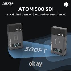 Vaxis Atom 500 HD Wireless Video Transmitter and Receiver System SDI/HDMI Output