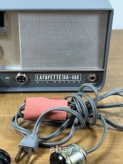 Vintage 1960's Lafayette HA-460 Six Meters Transmitter Receiver Transceiver Tube