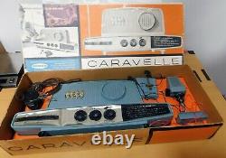 Vintage 1962 Remco Caravelle Transmitter Receiver- Radio In Orig. Box