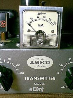 Vintage AMECO AC-1 Novice QRP HAM RADIO CW TRANSMITTER untested read
