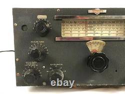 Vintage Collins 310B-1 Ham Radio Transmitter with Manual & 6 Extra Coils Untested