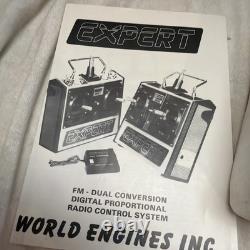 Vintage Expert 7 Channel RC Fm Dual Conversion Digital Proportional RC System