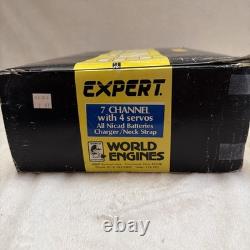 Vintage Expert 7 Channel RC Fm Dual Conversion Digital Proportional RC System