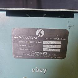 Vintage Hallicrafters Model CSB-10-3 Command Line Radio Receiver Transmitter