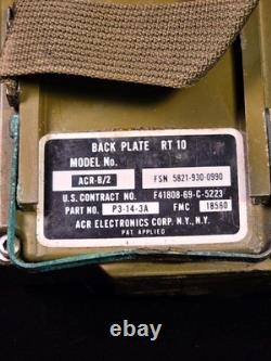 Vintage Military ACR Electronics RT-10 Survival Radio Receiver-Transmitter 1960