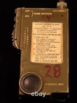 Vintage Military ACR Electronics RT-10 Survival Radio Receiver-Transmitter 1960