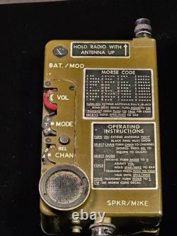 Vintage Military ACR Electronics RT-10 Survival Radio Receiver-Transmitter 1960
