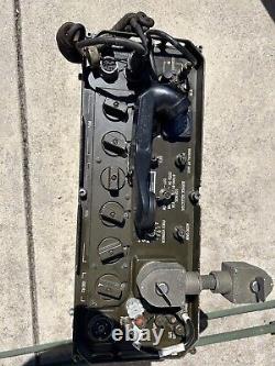 Vintage Military US Receiver-Transmitter RT-834/GRC-106 Untested