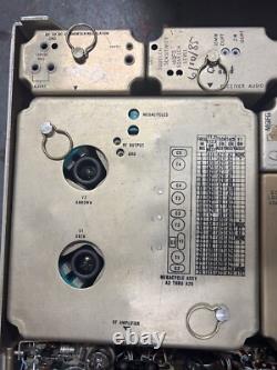 Vintage Military US Receiver-Transmitter RT-834/GRC-106 Untested