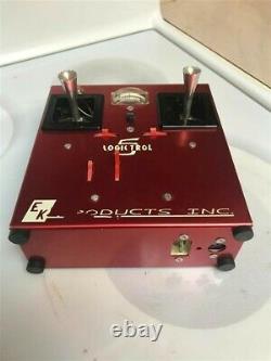 Vintage Radio Control EK Logictrol 5 Transmitter, Receiver and Servos on 27 MHz