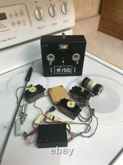 Vintage Radio Control Orbit Transmitter, Receiver and Servos on 27 MHz