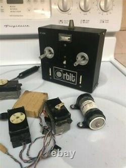 Vintage Radio Control Orbit Transmitter, Receiver and Servos on 27 MHz