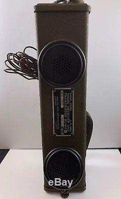 Vintage US Army WWII Signal Corps Radio Receiver Transmitter BC-611-F Galvin Mfg