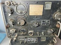 Vintage WW2 Ham Radio TCS-13 Transmitter CIH-52245-A & Receiver CIH-46159-A