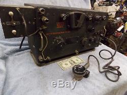 Vintage World War II 2 Signal Corps Radio transmitter receiver Farnsworth Army