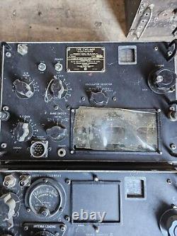 Vintage Wwii U. S. Navy Collins Model Tcs-7 Transmitter Receiver Radio