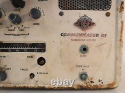 Vtg Gonset Communicator III Radio Transmitter Receiver Ham SW Shortwave Amateur