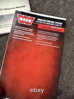 WARN 90288 Wireless Remote Control System ATV UTV Winch Transmitter Receiver VRX