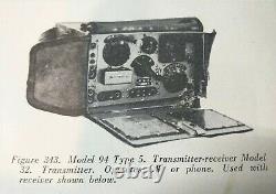 WW2 WWII imperial japanese Model 94 Type 5 radio transmitter receiver