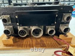 WWII Aircraft Signal Corps G. E. Radio Receiver Transmitter BC-645-A
