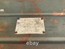 WWII GE TBX-6 Radio Transmitter Receiver CG-43005C US Navy Military Vintage
