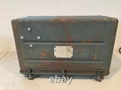 WWII GE TBX-6 Radio Transmitter Receiver CG-43005C US Navy Military Vintage