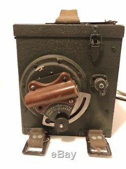 WWII NAVY TBY-7 RADIO CRI-43044 Transmitter-receiver UNTESTED Parts/repair