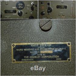 WWII Radio Receiver and Transmitter BC 654-A