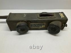WWII Signal Corps US Army Radio Receiver Transmitter BC- 611-F Walkie Talkie WOW