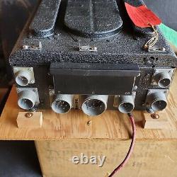 WWII U S NAVY ABA 1 Aircraft G. E. Radio Receiver Transmitter Signal Corps 645-A