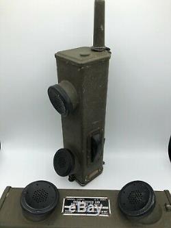 WWII US ARMY Radio Receiver Transmitter BC-611-C Signal Corps Walkie Talkie WW2