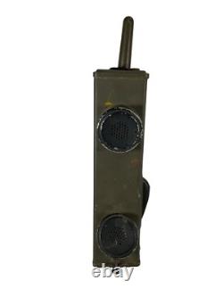 WWII US Army Paratrooper Walkie Talkie Radio Receiver and Transmitter §
