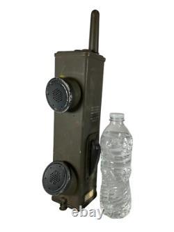 WWII US Army Paratrooper Walkie Talkie Radio Receiver and Transmitter §
