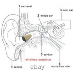 Walkie Talkie + Wireless Bug Receiver Transmitter With Covert Earpiece