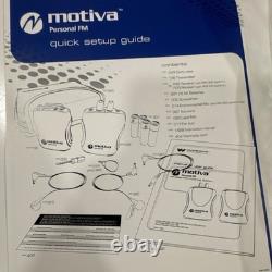 Williams Motiva PFM 360 RCH Wireless FM Personal Audio Transmitter Receiver