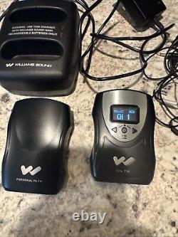 Williams Sound PPA T46 & R37 FM Transmitter & Receiver Set