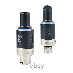 Wireless 5.8GHz Microphone Plug On XLR Rechargeable Transmitter Receiver US