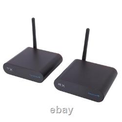 Wireless AV Sender, 2.4GHz 8 Channel Audio Video Transmitter Receiver 300m Ra