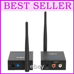 Wireless Audio Transmitter Receiver Kit 320ft Range/