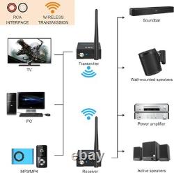 Wireless Audio Transmitter Receiver Kit 320ft Range/