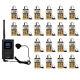 Wireless Audio Transmitter Tour Guide System 20 Receivers Meeting/church/museum