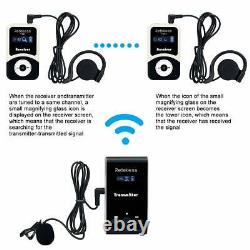 Wireless Church Translation/Tour Guide System Transmitter+Receiver+Charge Box